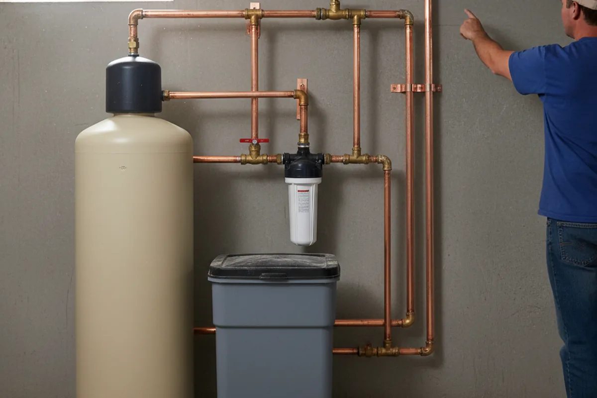 Whole-house water treatment system installed in Los Fresnos